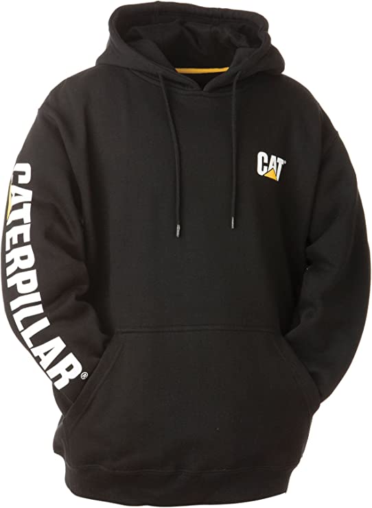 Caterpillar Men's Trademark Banner Hooded Sweatshirt 1910709