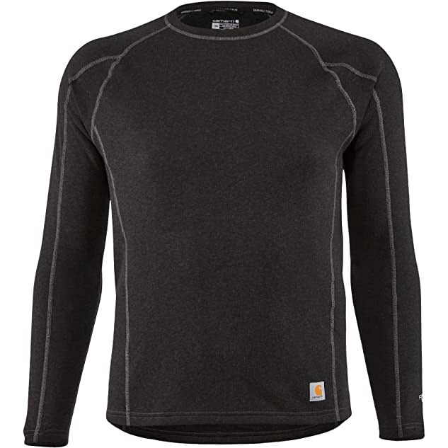 Carhartt Men's FORCE Heavyweight Sythetic Wool Blend Fleece Base Layer Top  UH0175-M