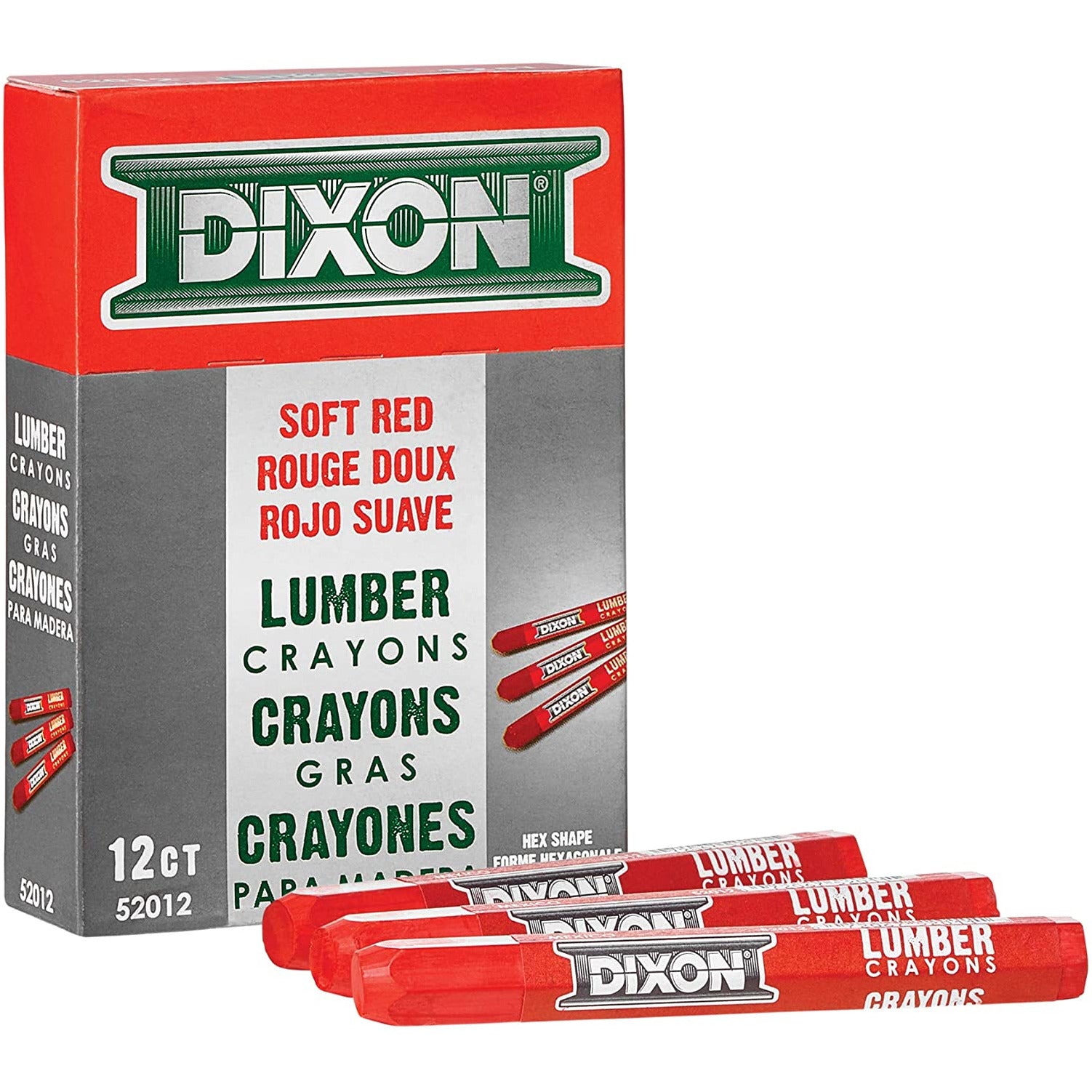 Dixon Industrial Lumber Crayons