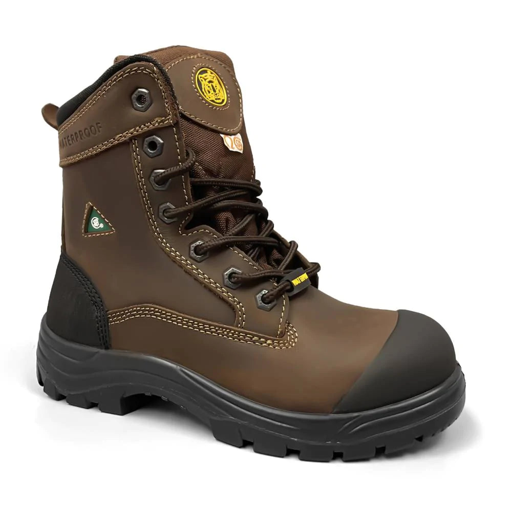 Bottes de travail 8 po CSA Tiger Safety pour femmes 888C