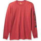 Carhartt Loose Fit Heavyweight Long-Sleeve Logo Graphic T-Shirt - K231