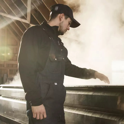 Big bill best sale denim overalls