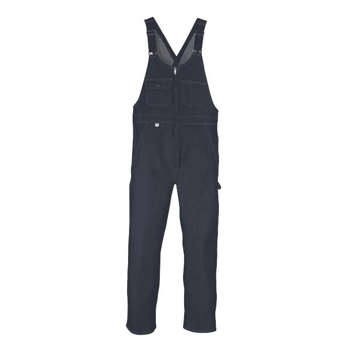 Big Bill Denim Overalls With Zip Front Closure - 92