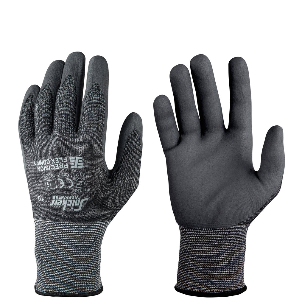 SNICKERS WorkWear Precision Flex Comfy Gloves - 9323