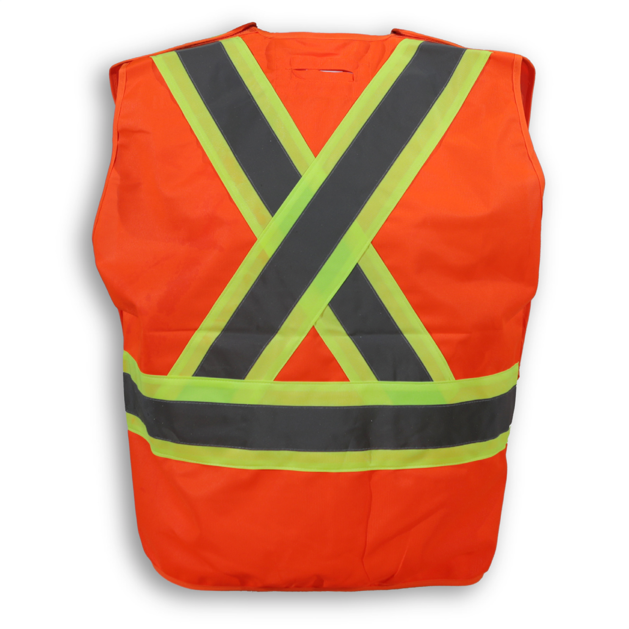 BIG K Solid Poly Tear Away Hi-Vis Vest BK139