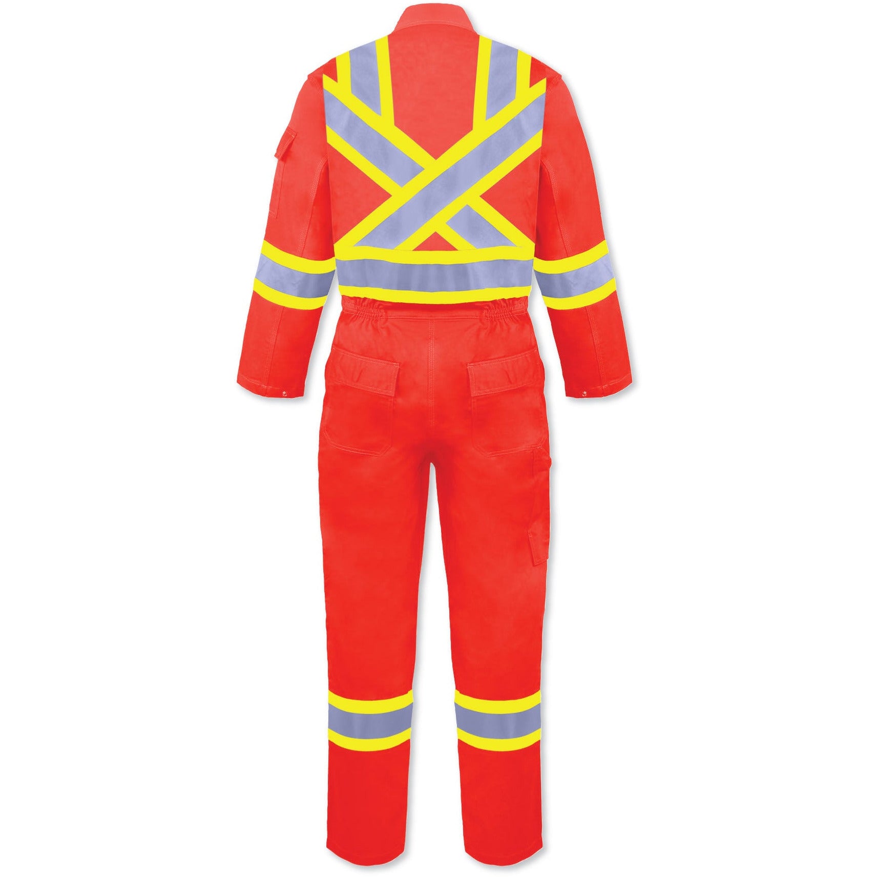 BIG K Fire Retardant Hi-Vis Orange Cotton Coverall - BK1700FR