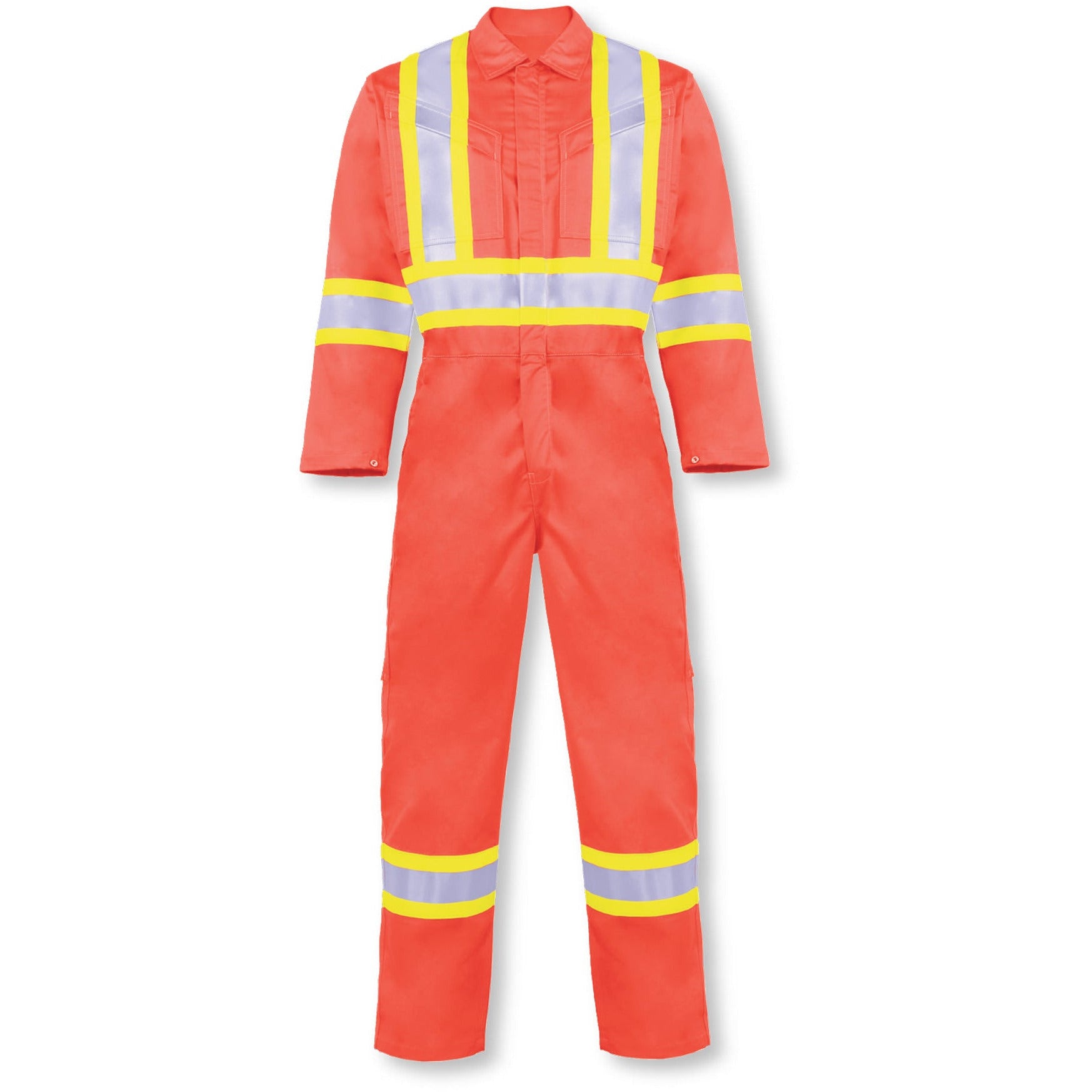 BIG K Fire Retardant Hi-Vis Orange Cotton Coverall - BK1700FR