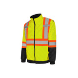 GROUND FORCE Hi-Vis Quilted Freezer Jacket TJ1