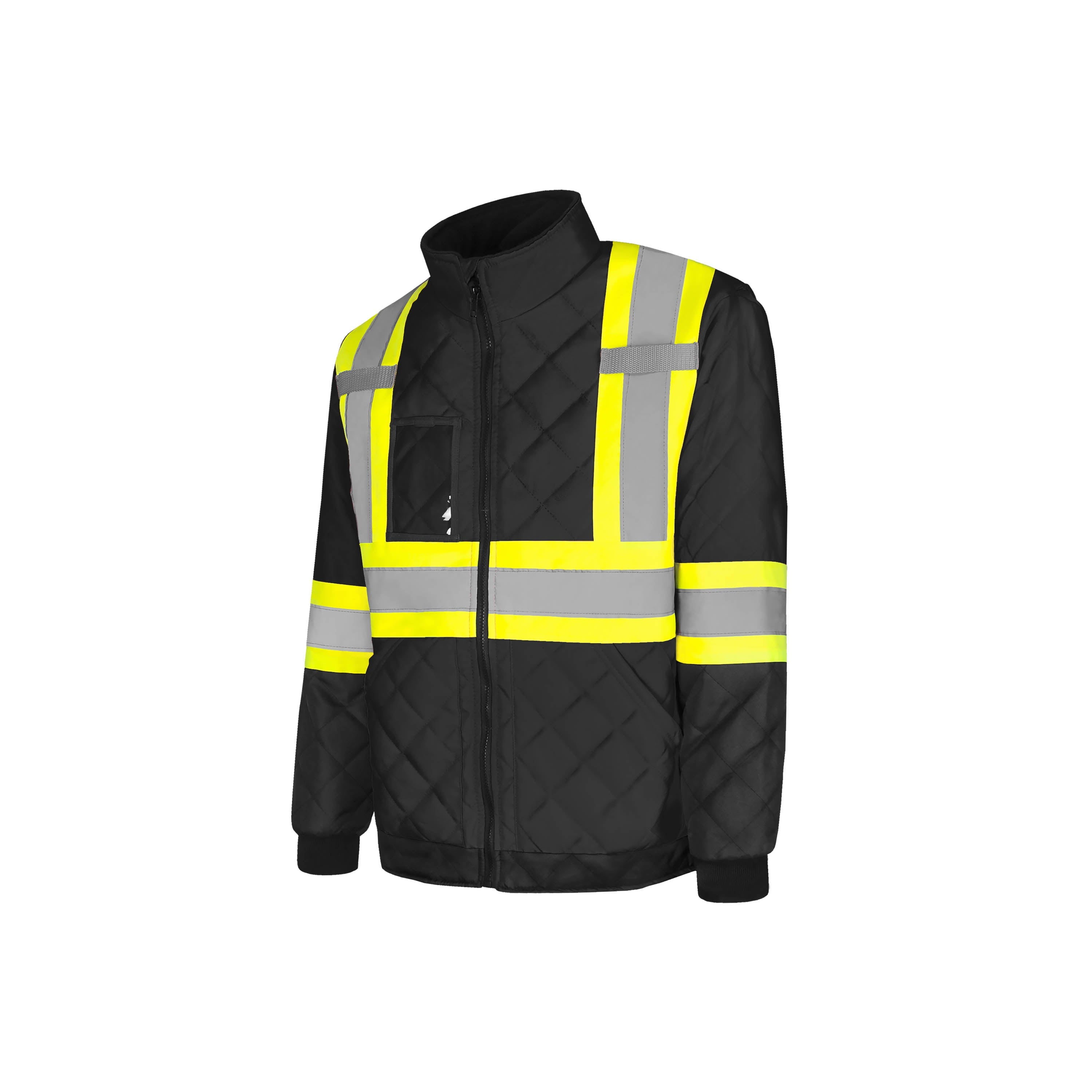 GROUND FORCE® Hi-Vis Quilted Freezer Jacket TJ1