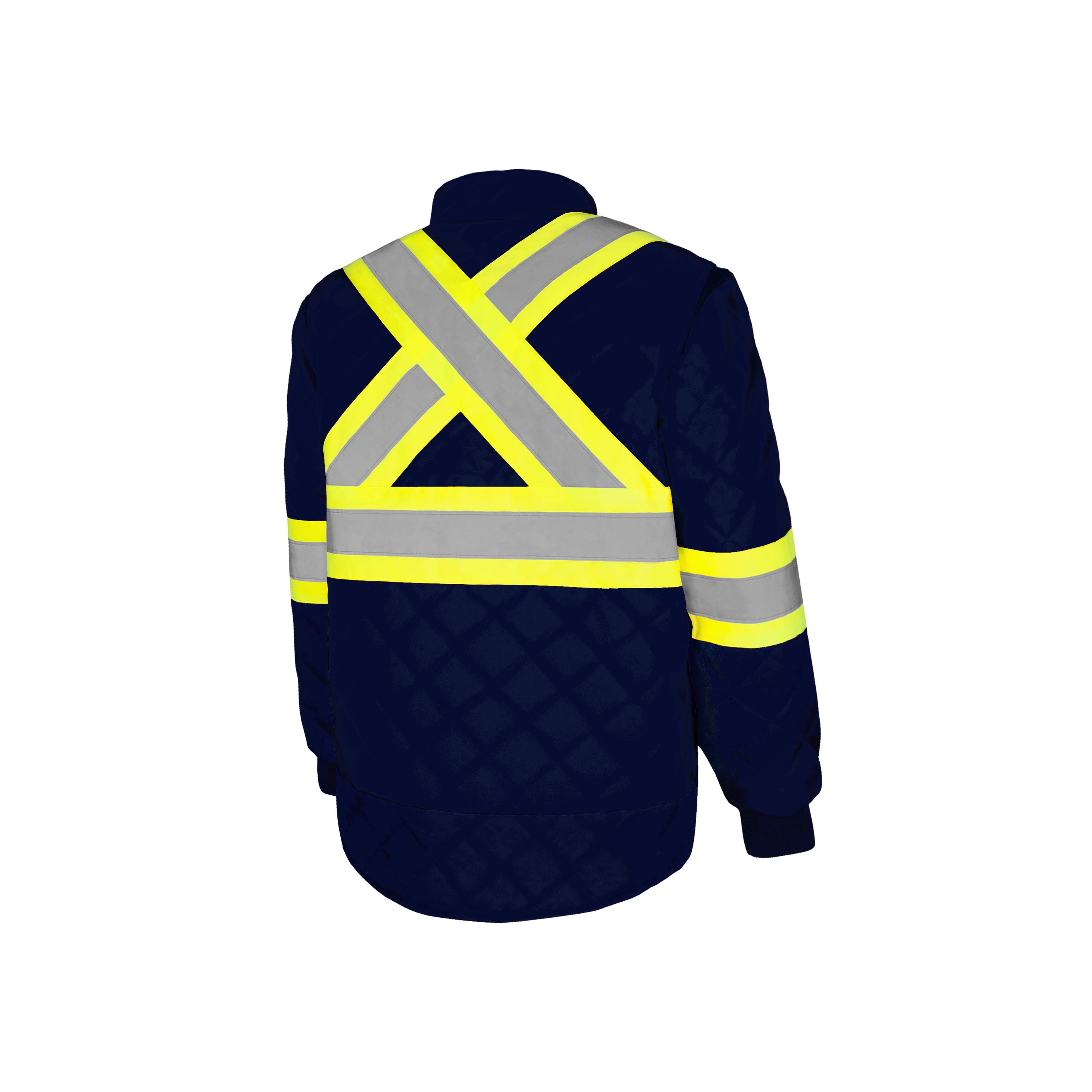PIO Hi-Vis Quilted Freezer Jacket – WORK N WEAR