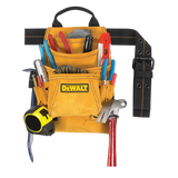 DeWalt 10 Pocket Carpenter's Suede Nail And Tool Bag - DG5333