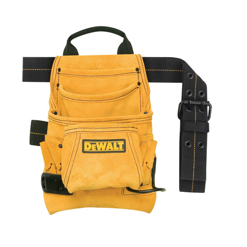 DeWALT DG5333 Sac à clous et à outils en suède pour charpentier à 10 poches