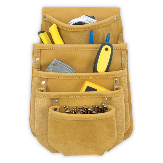 Pochette à outils/cloison sèche à 5 poches de Kuny - DW1040