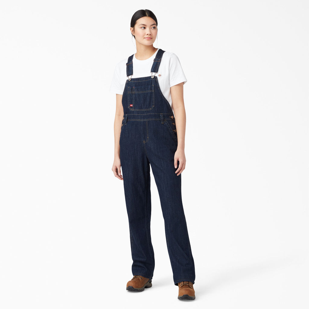 DICKIES Women's Relaxed Fit Bib Overalls