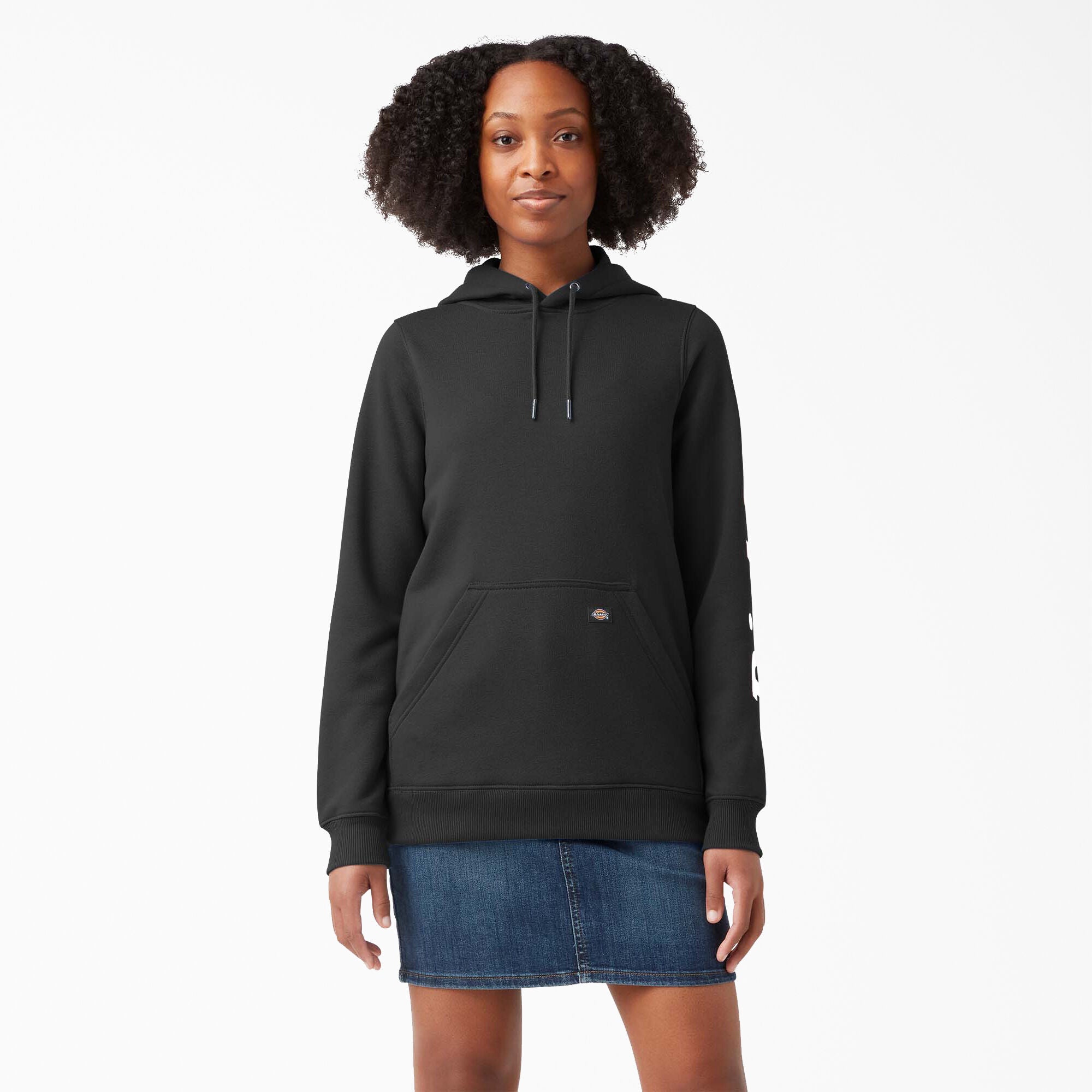 DICKIES Women's Heavyweight Logo Sleeve Hoodie