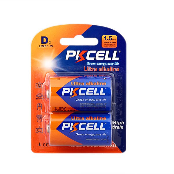 PK CELL Ultra Alkaline High Drain Batteries