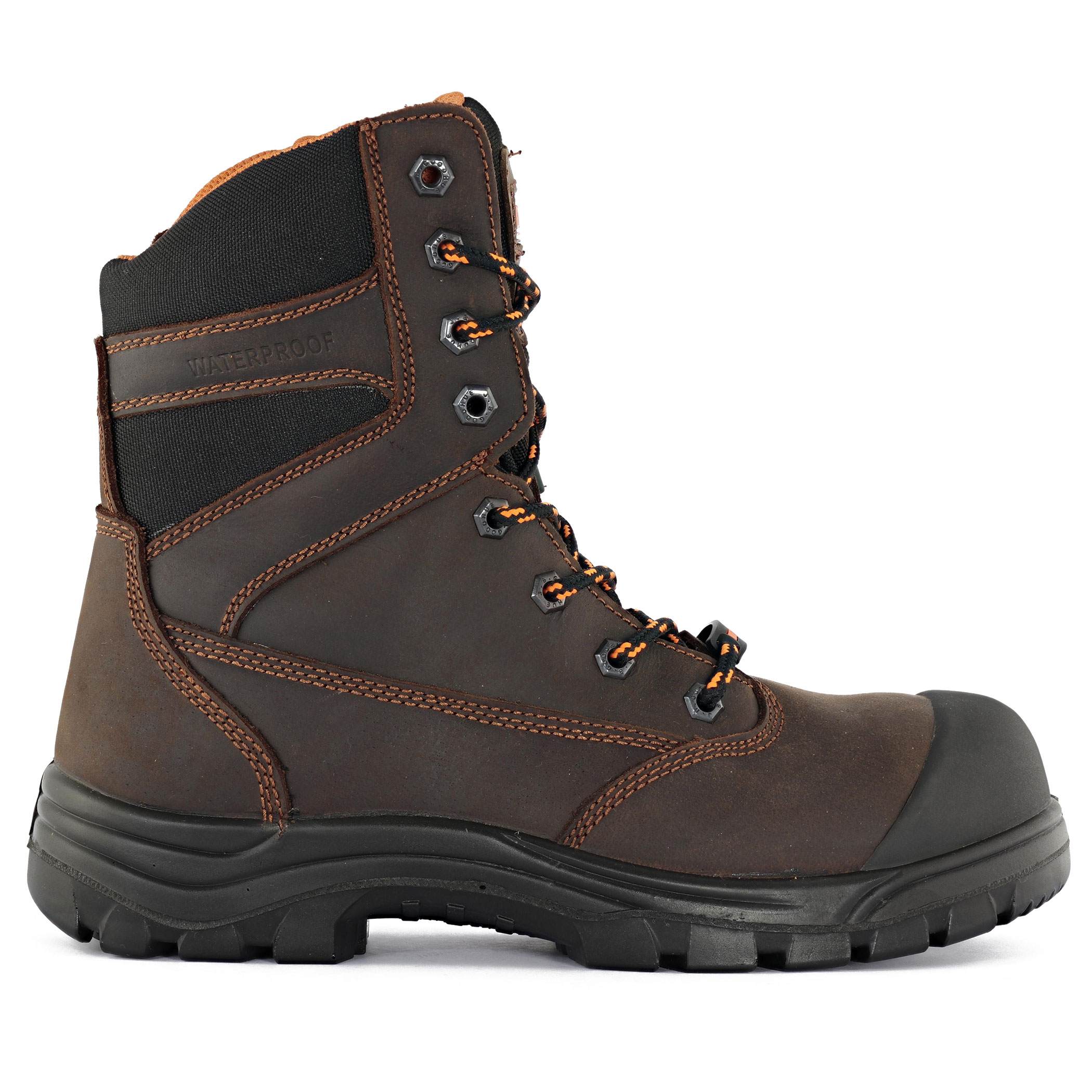 Bottes de travail JB Goodhue Jet 8" homologuées CSA avec fermeture éclair latérale