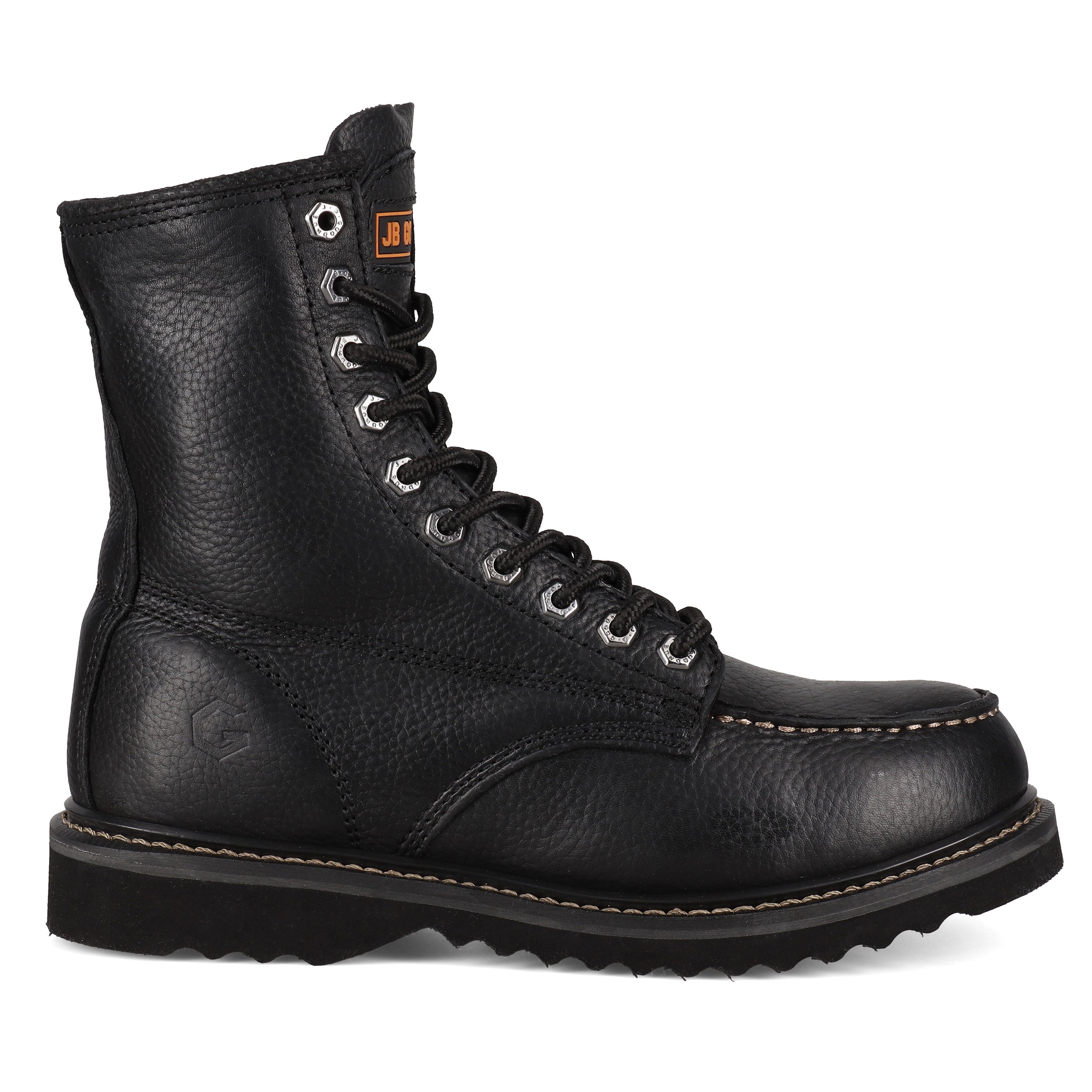 JB Goodhue Farmer 2 8" CSA Work Boot Black 00746
