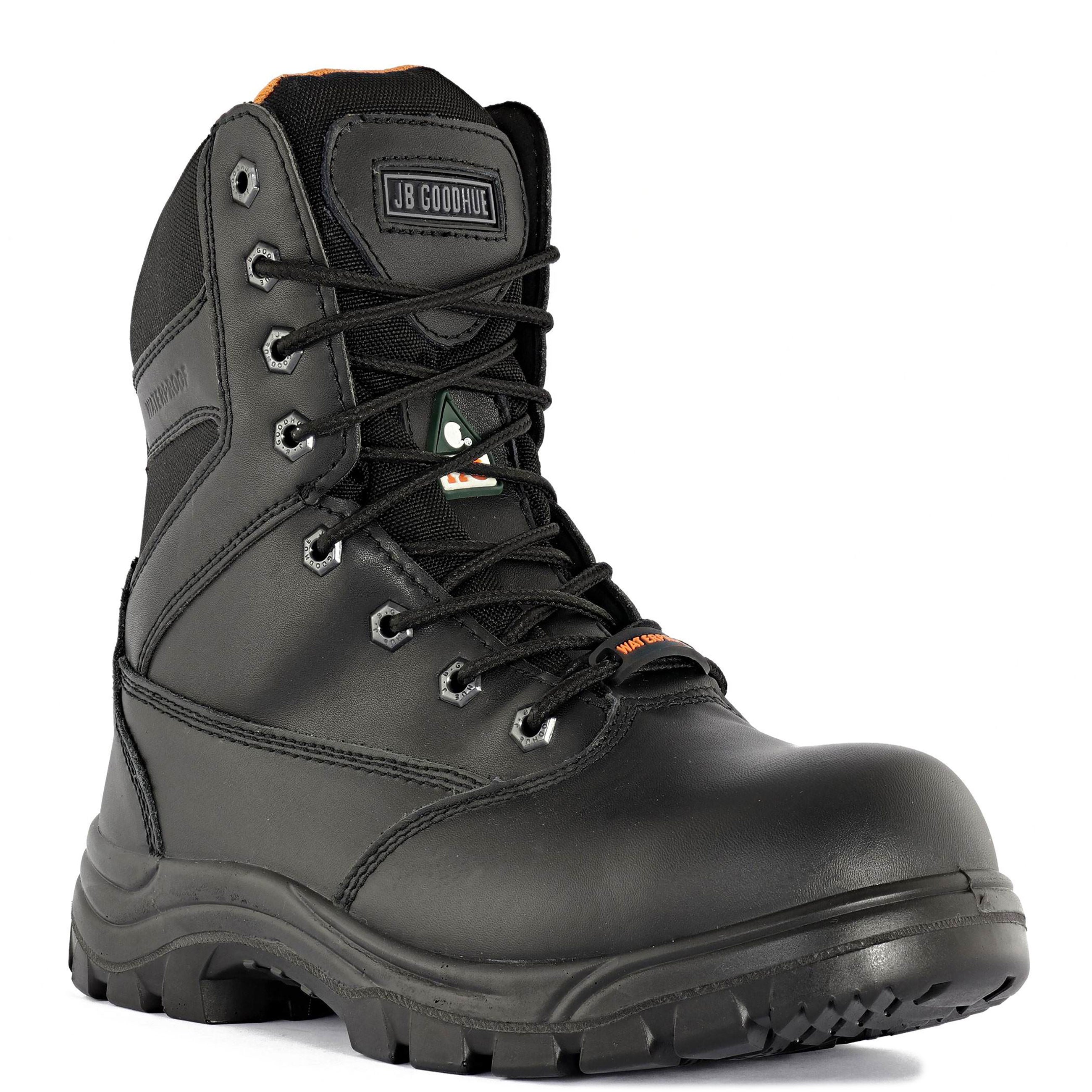 Bottes de travail JB Goodhue Jet 8" homologuées CSA avec fermeture éclair latérale
