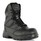 JB Goodhue Jet 8" CSA Work Boots with Side Zipper