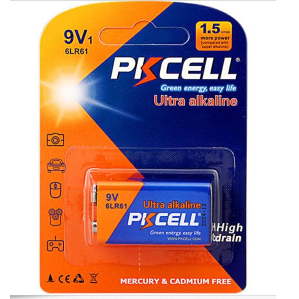 PK CELL Ultra Alkaline High Drain Batteries