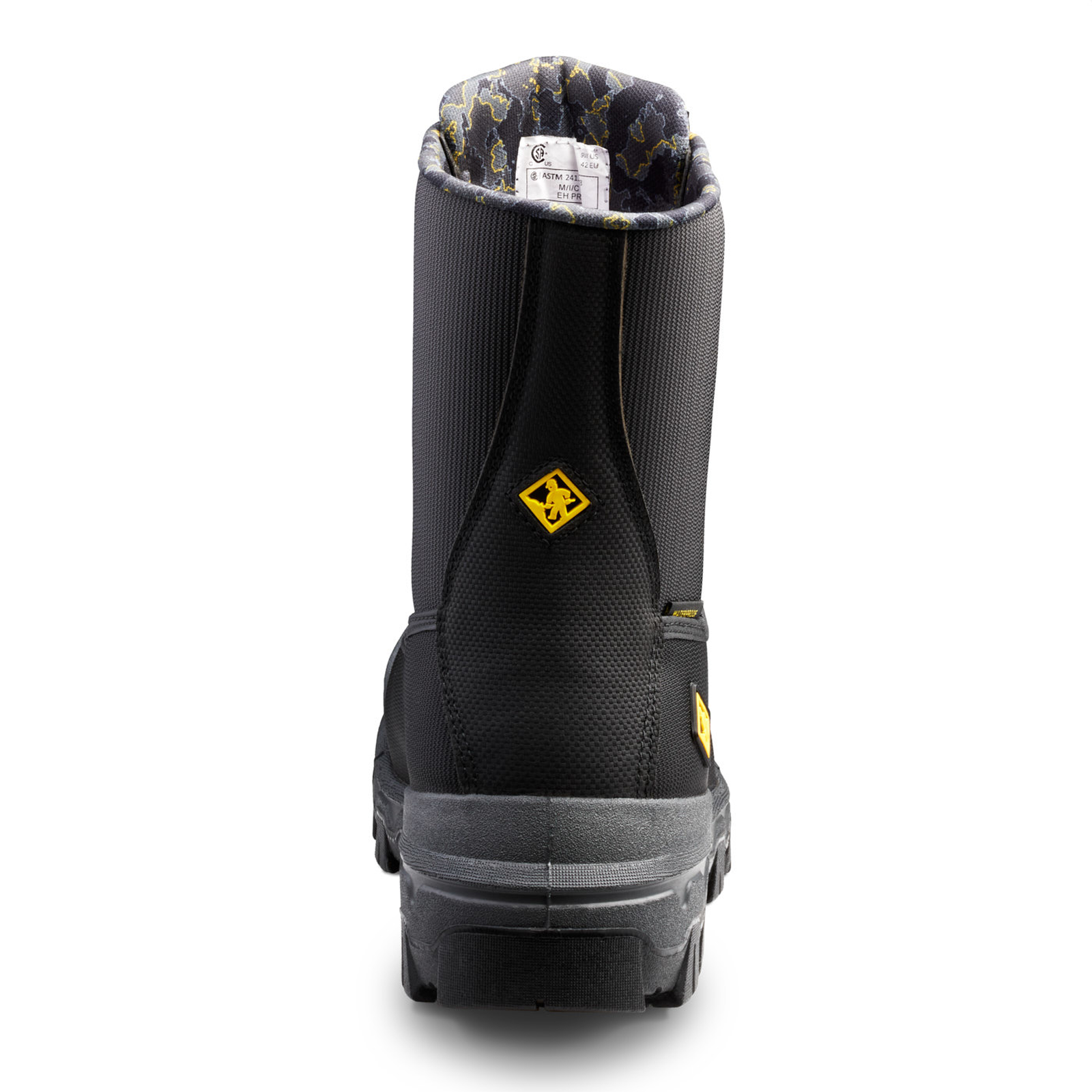 Bota de trabajo Terra para hombre Sentry 2020 de nylon de 8" CSA - TR0A4NRCBLK