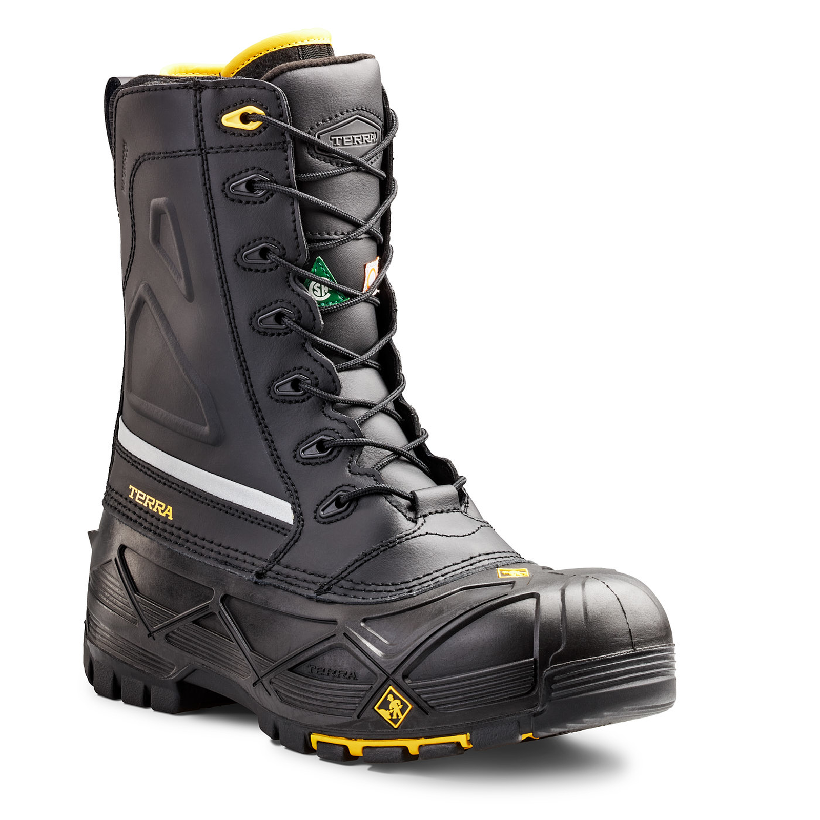 Bottes de travail Terra pour hommes, à embout composite arbalète, -60 °C, CSA - TR915605BLK