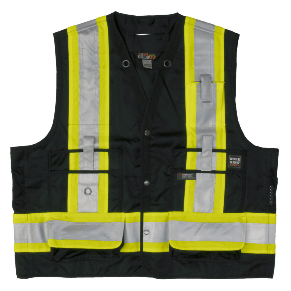 Tough Duck Gilet de sécurité d'arpenteur S313