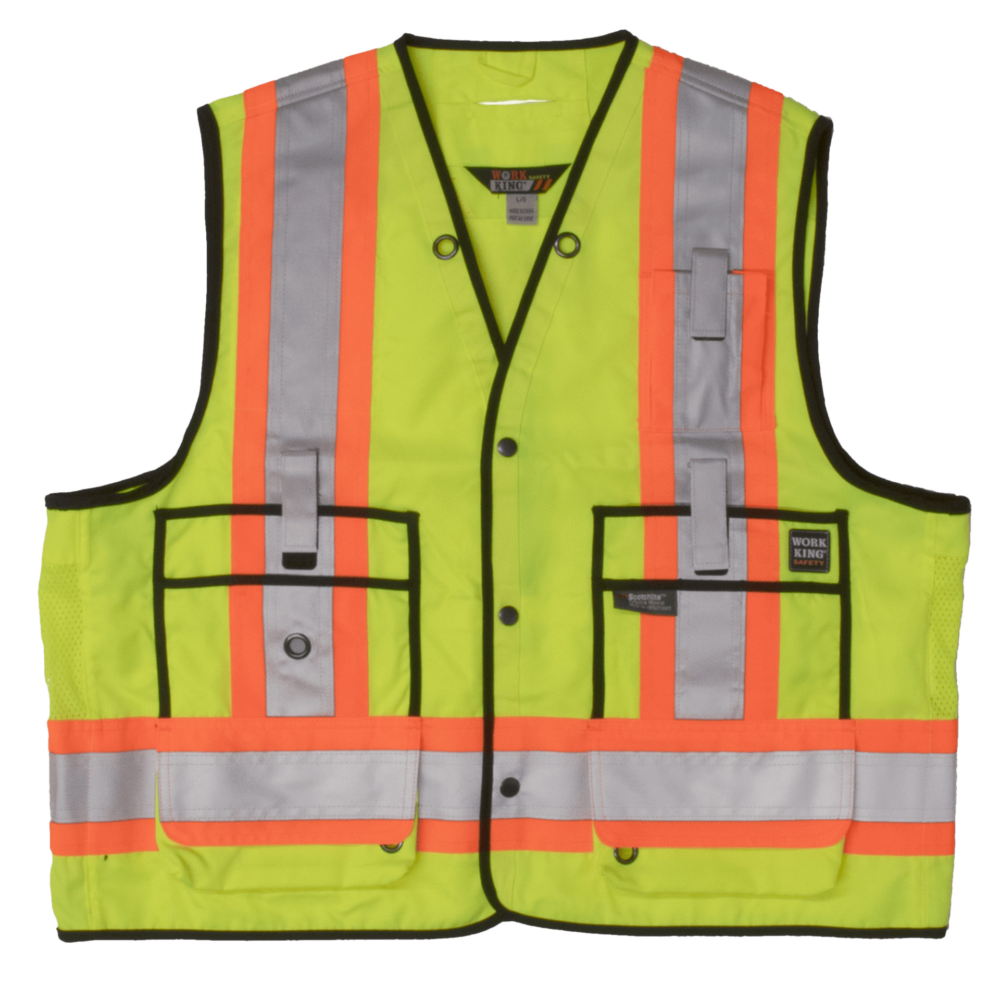Tough Duck Gilet de sécurité d'arpenteur S313
