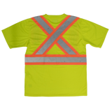 Tough Duck Short Sleeve Pocket Hi-Vis T-Shirt S392