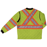 Tough Duck Quilted Safety Jacket S432