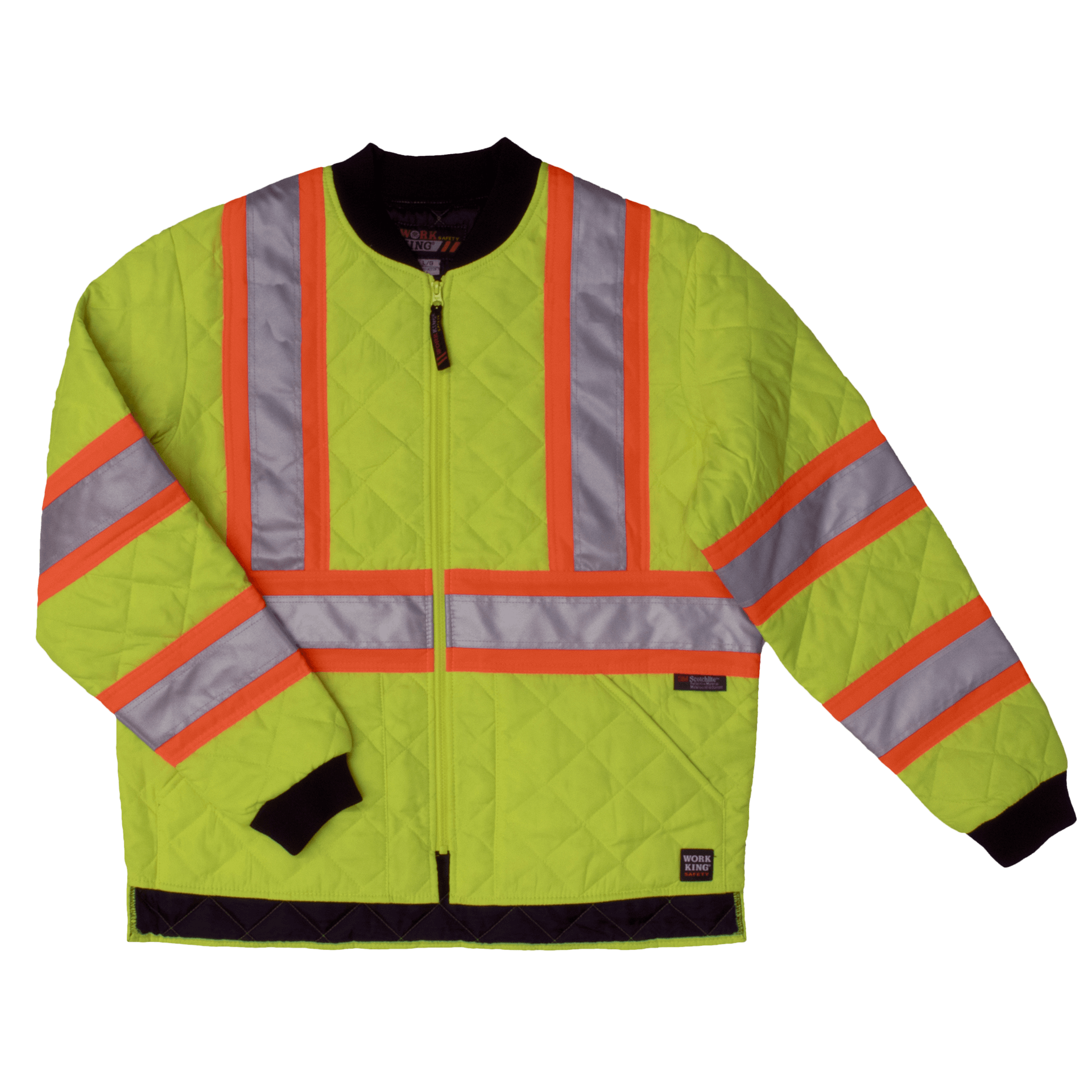 Tough Duck Hi-Viz Quilted Jacket S432