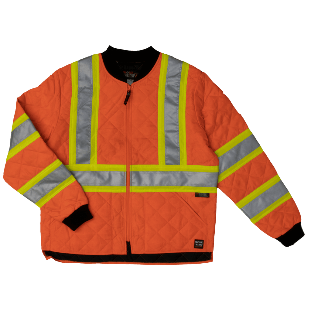 Red Kap Shirts: Men's SS14 OR High Visibility Orange Work Shirt