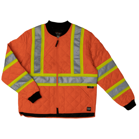 Tough Duck Quilted Safety Jacket S432