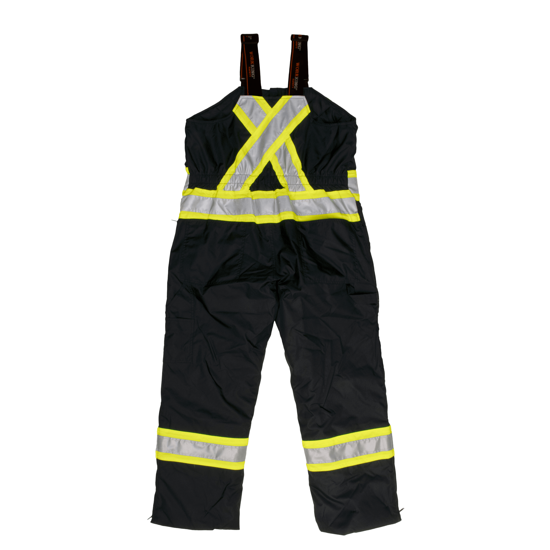 Tough Duck S798 -Poly Oxford Insulated hi-Vis Bib Overall