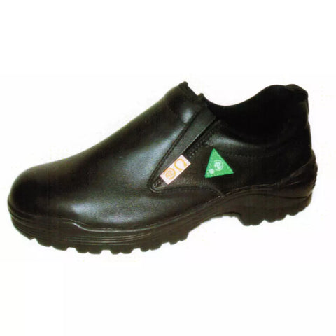 Safety shoes with green triangle sales