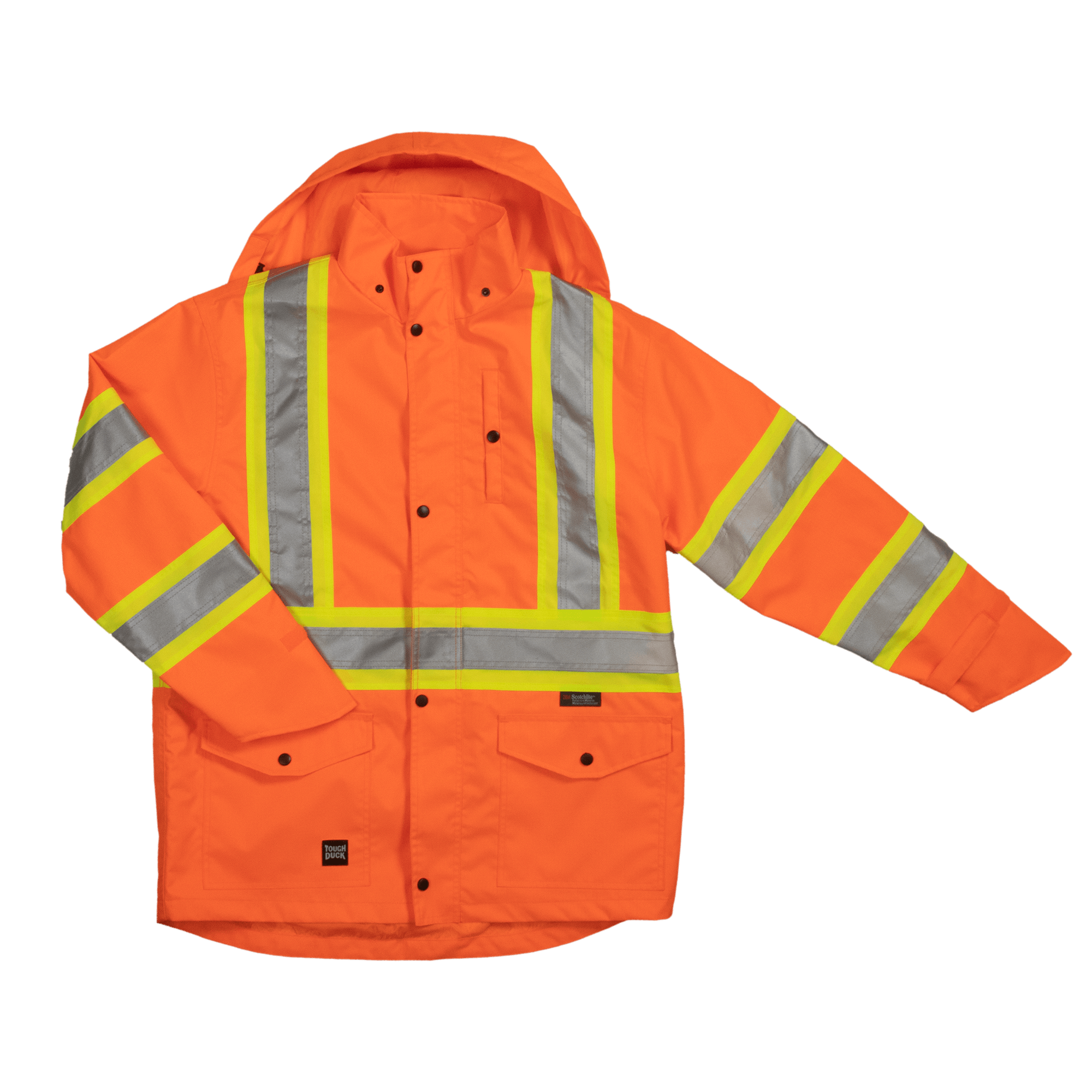 Tough Duck Hi-Vis Rain Jacket SJ35