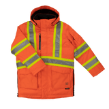 Tough Duck Down Filled Hi-Vis Parka Jacket SJ39