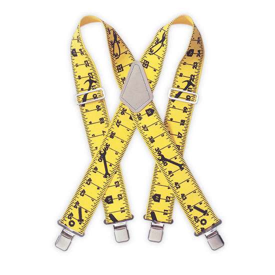 Kunys Heavy Duty Elastic Suspenders SP17BL / SP15YT / SP17R - worknwear.ca
