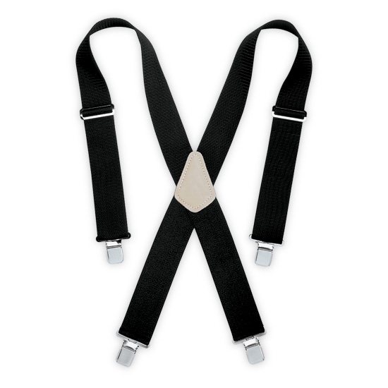Kunys Heavy Duty Elastic Suspenders SP17BL / SP15YT / SP17R - worknwear.ca