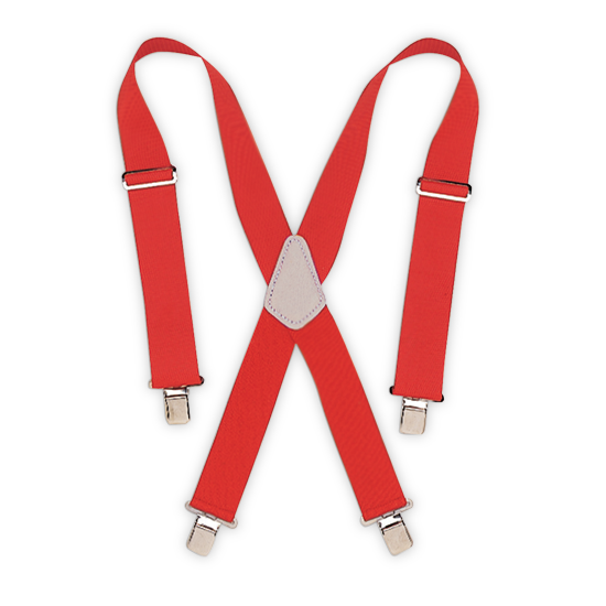 Kunys Heavy Duty Elastic Suspenders SP17BL / SP15YT / SP17R - worknwear.ca
