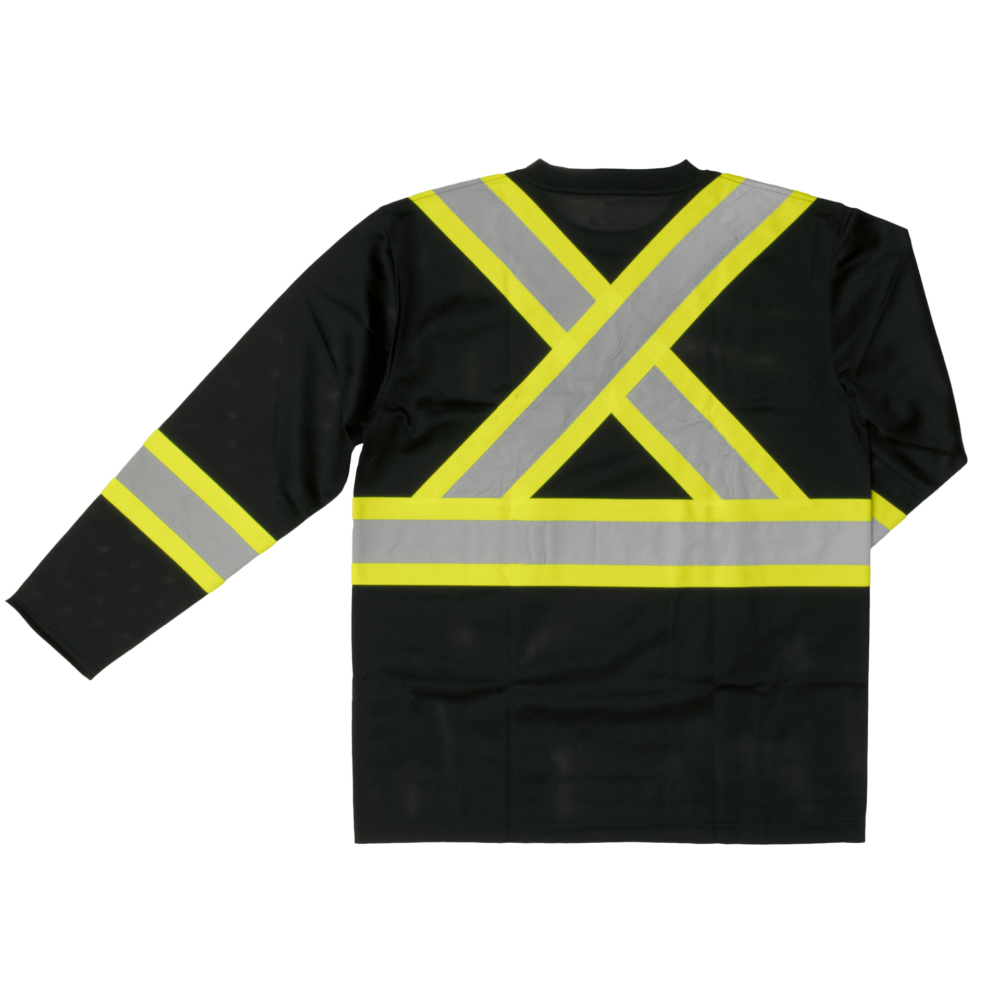 Tough Duck Long Sleeve Hi-Vis T-Shirts ST10