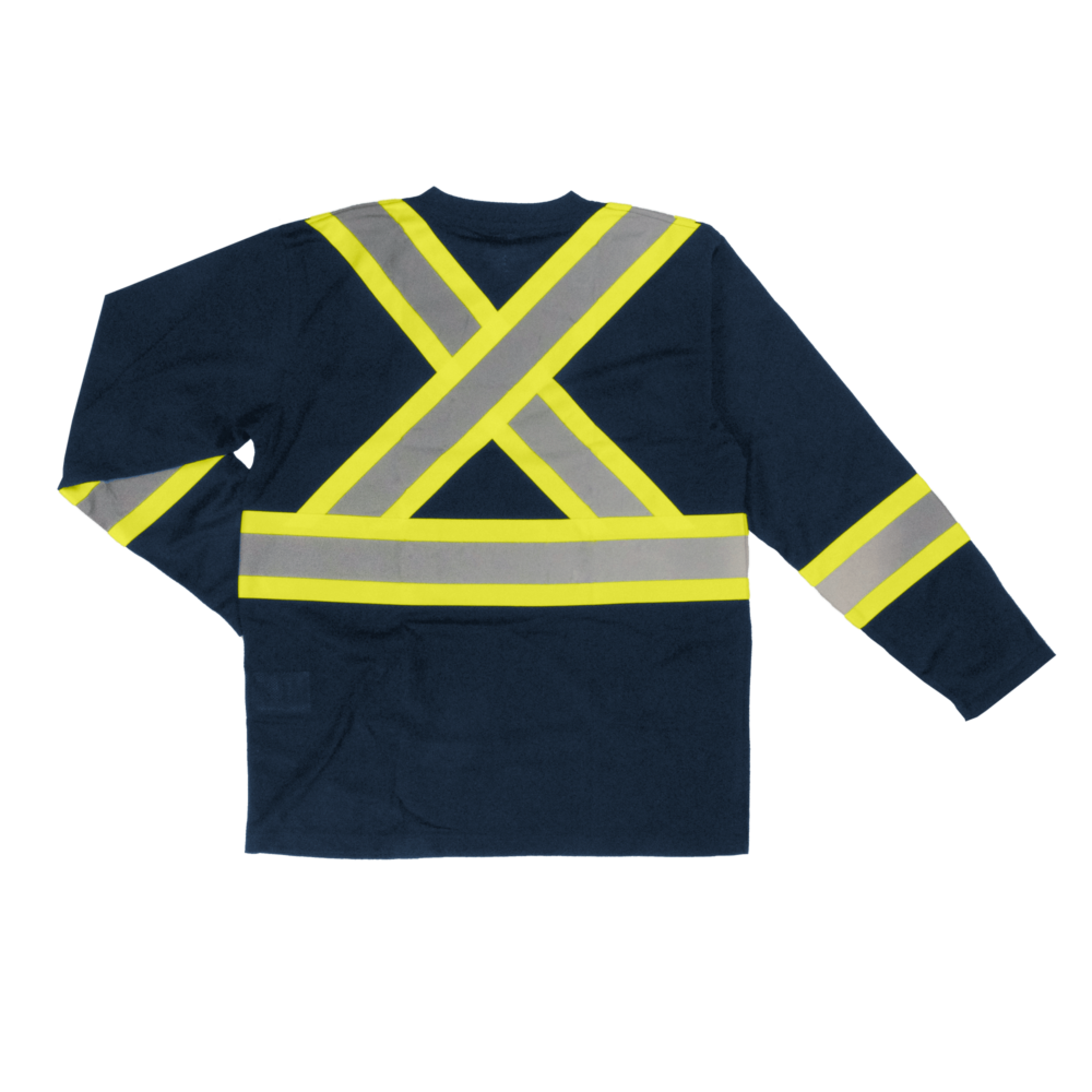 Tough Duck Long Sleeve Hi-Vis T-Shirts ST10