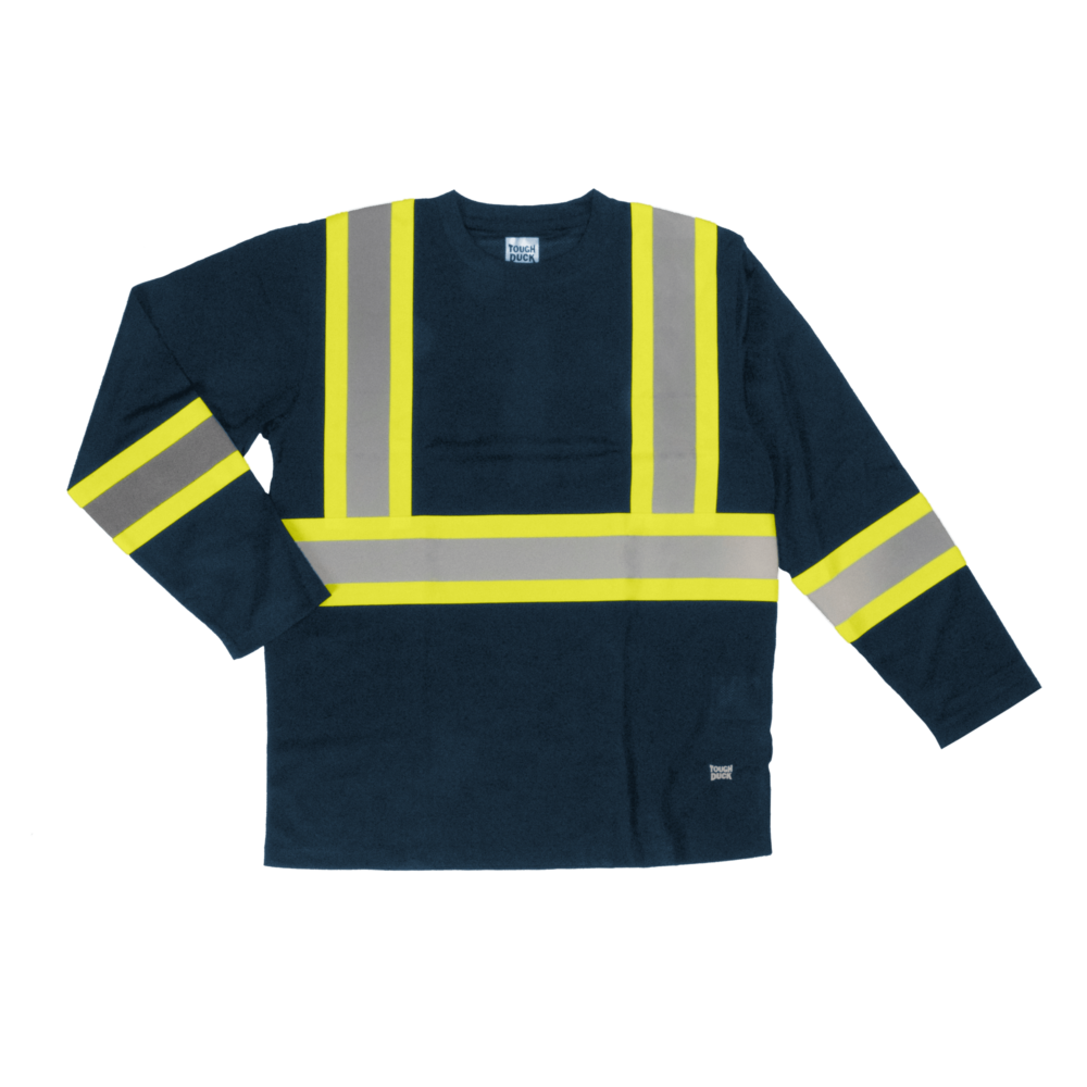 Tough Duck Long Sleeve Hi-Vis T-Shirts ST10