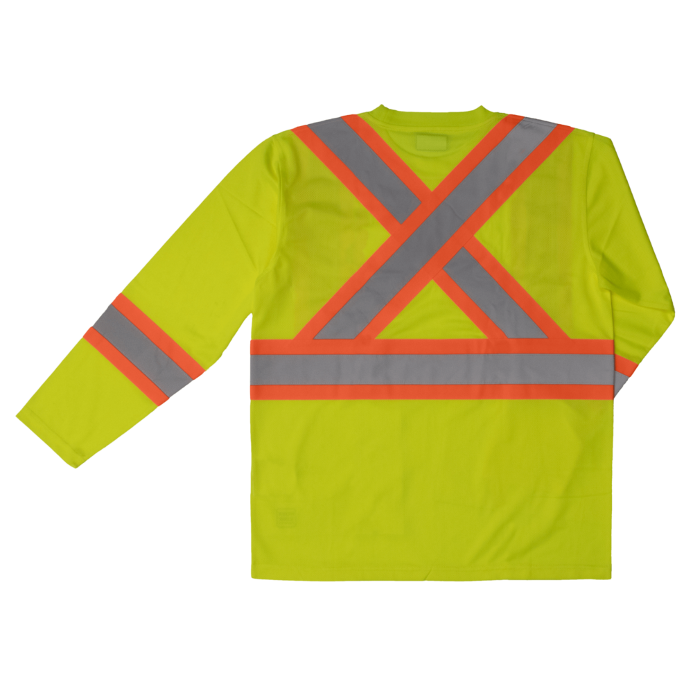 Tough Duck Long Sleeve Hi-Vis T-Shirts ST10