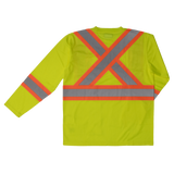 Tough Duck Long Sleeve Hi-Vis T-Shirts ST10