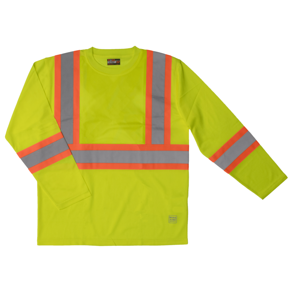 Tough Duck Long Sleeve Hi-Vis T-Shirts ST10