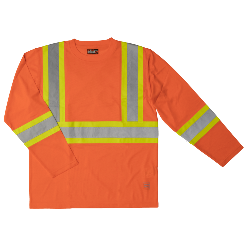 Tough Duck Long Sleeve Hi-Vis T-Shirts ST10