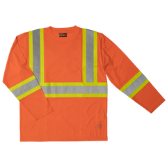 Tough Duck Long Sleeve Hi-Vis T-Shirts ST10