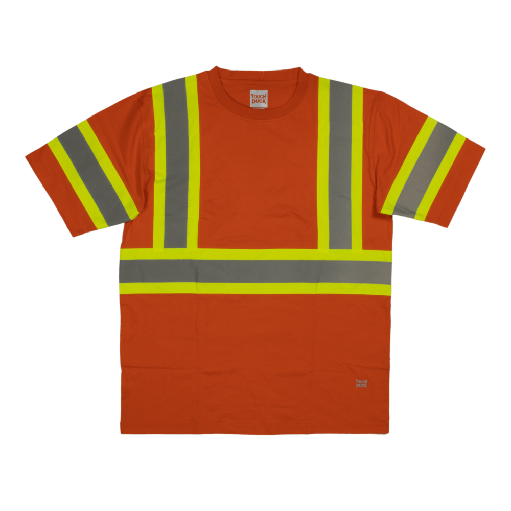 Tough Duck Short Sleeve Hi-Vis T-Shirts - ST11 – WORK N WEAR